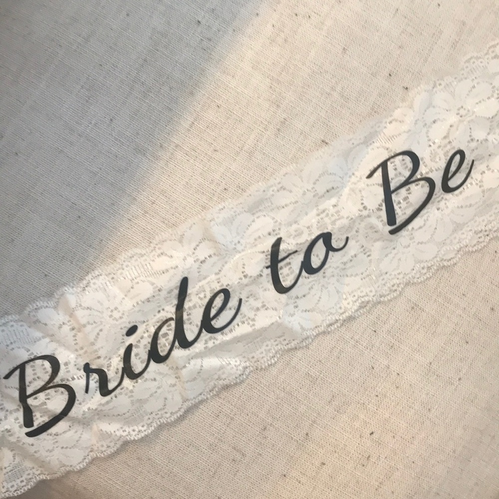 Bride To Be Sash